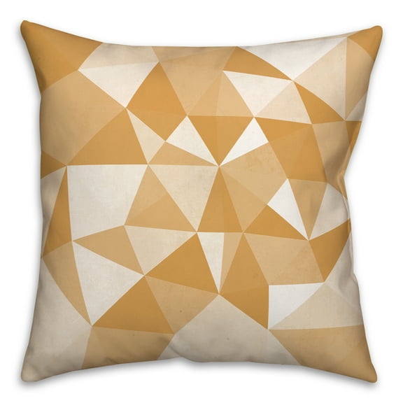 Creative Products Mustard Prism 18x18 Indoor / Outdoor Pillow