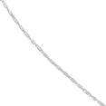 thumbnail image 2 of 14k White Gold 0.95mm Lumacina Lobster Lock Closure 24 Inch Pendant Necklace for Women, 2 of 2
