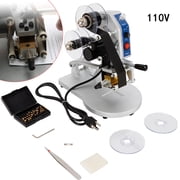 Manual Ribbon Coding Hot Foil Stamping Machine Batch Date Code Printer +Word Box