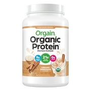Orgain USDA Organic Plant Protein Powder, Creamy Horchata, 2.74-Pounds
