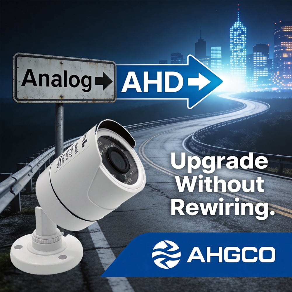 NTSC AHD Camera 1080P AHD Security Surveillance High Definition Outdoor Waterproof CCTV Infrared NightVision Bullet Wired Home Camera