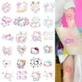 thumbnail image 4 of Sanrio Cartoon Characters Hello Kitty Children Temporary Colour Tattoos Cute Waterproof and Durable Color Tattoo Sticker Gifts Loveliness, 4 of 6