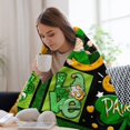 thumbnail image 6 of Patrick''s Day Throw Blanket Irish Gifts for Saint Patricks Day Soft Warm Blankets for Sofa Couch Patrick''s Day Decor 50"x60", 6 of 6