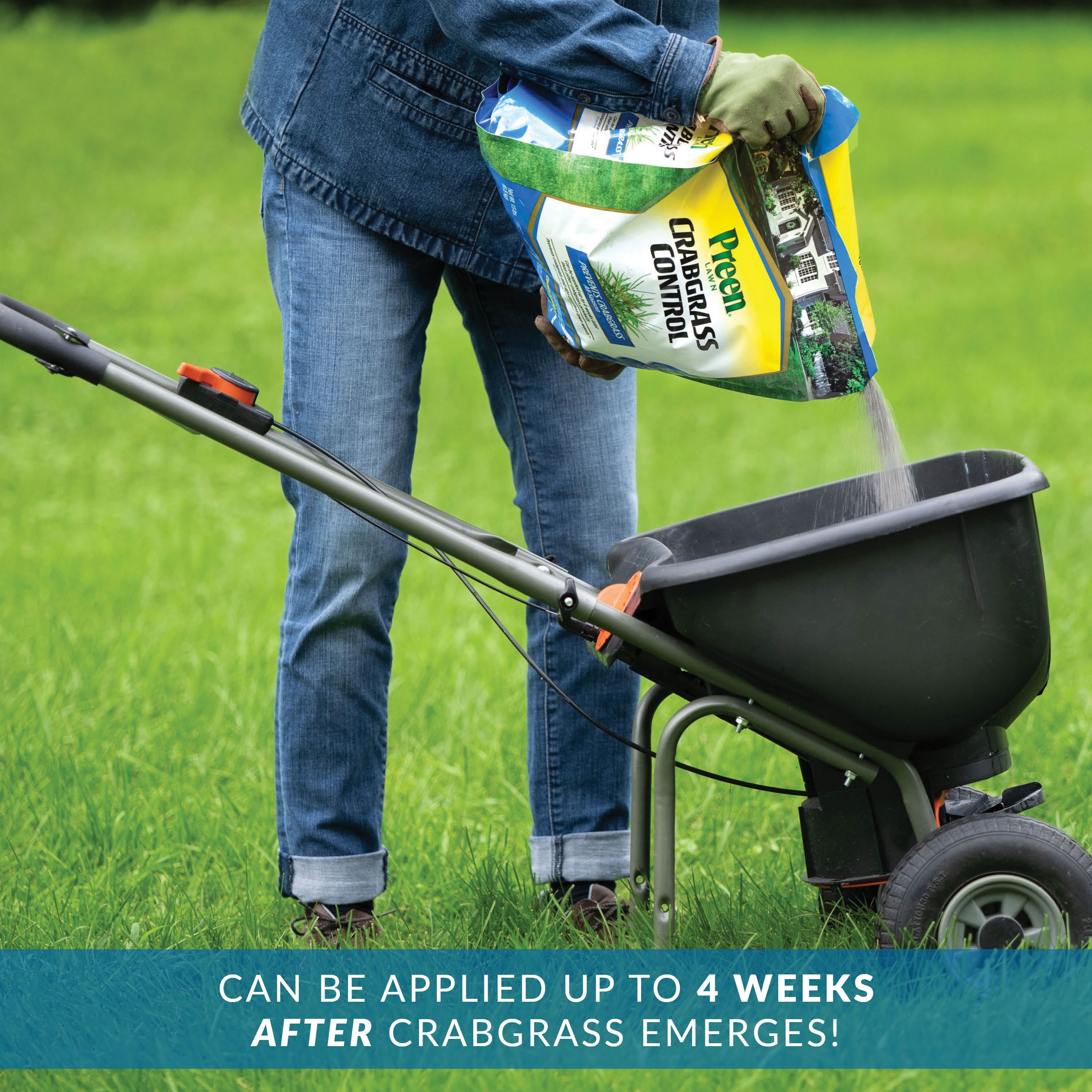 Preen Lawn Crabgrass Control - 15 lb. Bag - Covers 5,000 Sq. ft.