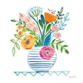thumbnail image 3 of Zaman, Farida 12x12 Black Modern Framed Museum Art Print Titled - Bountiful Blooms I, 3 of 5