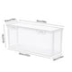 thumbnail image 3 of Recipiente hermético para almacenar pan | Panera de plástico transparente para pan y pasteles | Dispensador y organizador de pan reutilizable para la encimera de la cocina o el refrigerador, 3 of 8
