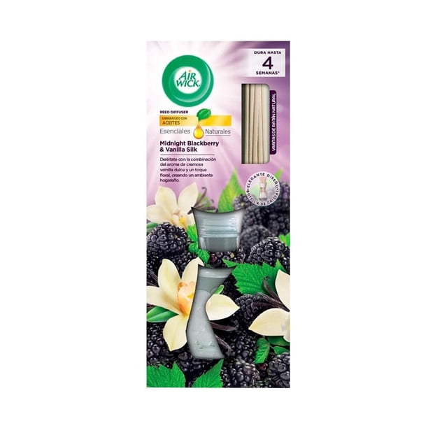 Aromatizante de Ambiente Air Wick Reed Diffuser Midnight Blackberry & Vanilla Silk 50 ml