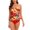 Red, variant on Otvok Blouson Tankini Swimsuits for Women 2 Piece Bathing Suits with Boyshorts Modest Tummy Control Swimwear XXL Red