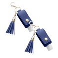 thumbnail image 1 of Oleegame 2PC Travel Bottle And Keychain Holder Refillable Empty Bottles For Hand Sanitizer Blue, 1 of 2