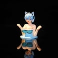 thumbnail image 2 of Anime Figure Chest Shaking Ornament Statue Model Collection Toy Desktop Car Ornament Home Office Decoration Gifts for Anime Fans, 2 of 3