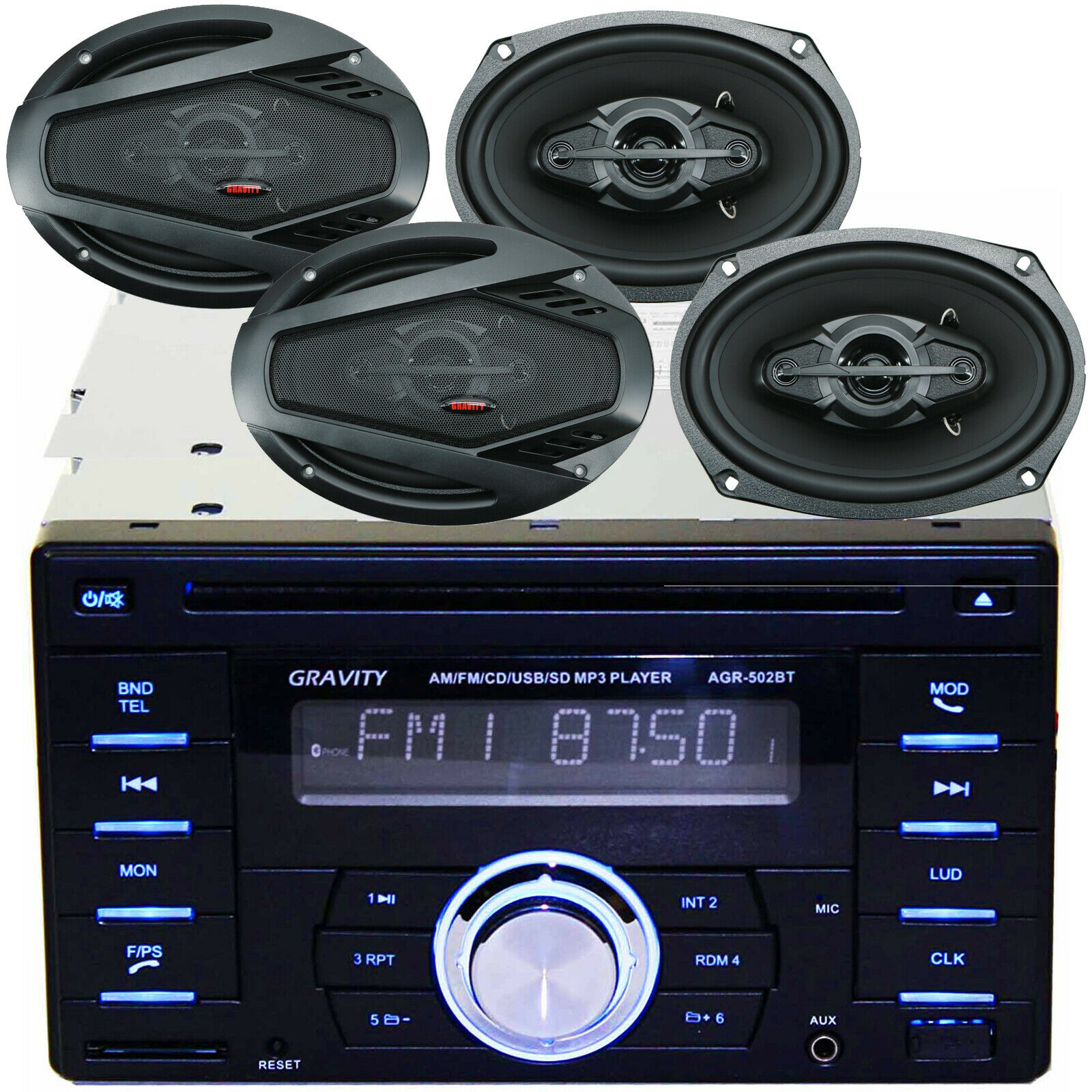 bluetooth car audio subwoofer