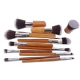 thumbnail image 2 of Makeup Brushes Set, Handcrafted Cosmetics Brushes Set  for Home, 2 of 8