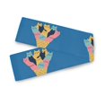 thumbnail image 7 of Yayeee Table Runner 70 inches Long Home Kitchen Dinning Party Decoration, Colorful Ice Cream Cat, 7 of 7