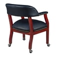 thumbnail image 5 of Regency Ivy League Vinyl Captain Reception Waiting Room Chair with Casters, 5 of 5