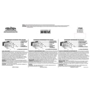 Cruiser AccessoriesÂ® Glitzâ¢ Silver/Clear License Plate Frame