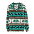 thumbnail image 4 of Renewold Vintage Southwestern Native Aztec Horses Print Zipper Hoodies for Women Size XL Dream Catchers Sweatshirts Soft Comfy Jacket Autumn Winter Long Sleeve Office Wear with Pocket, 4 of 5