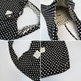 thumbnail image 6 of Hzzsbu Slouchy Polka Dot Hobo Bag for Women, Bow Tie Underarm Shoulder Bag Crescent Crossbody Purse, Double-Sided Large Capacity Commuting Tote Handbag Travel Work, 6 of 7