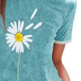 thumbnail image 4 of Women T Shirt Short-sleeve Casual Loose Top Shirts, 4 of 4