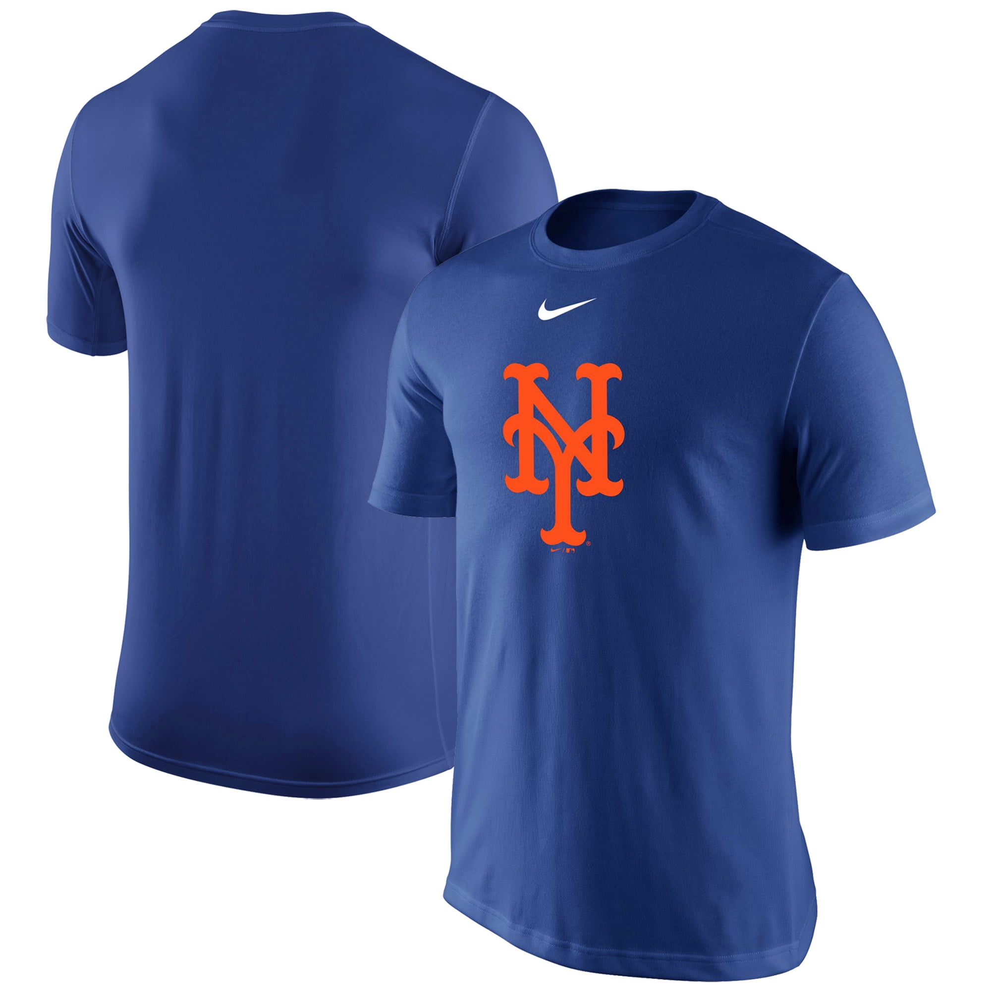 New York Mets Nike Legend Batting Practice Primary Logo Performance T