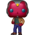 thumbnail image 2 of Figura Funko Pop! exclusiva de Marvel Wandavision 70s Vision, 2 of 2