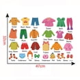 thumbnail image 3 of Miangastore 1 Set Kids Dresser Clothing Decals Clothing Sort Stickers Removable Clothes Classification Labels, 3 of 9