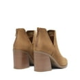 thumbnail image 3 of BURUDANI Women’s Chunky Heel Pointed-Toe Ankle Booties, 3 of 6
