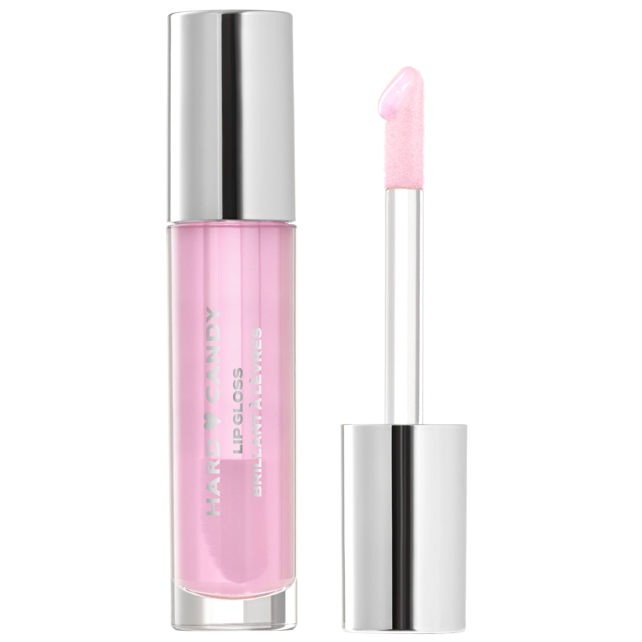 (2 pack) Hard Candy Glosstopia Lip Gloss, High-Shine, Hydrating Gloss, Hyaluronic Acid, Bubble Gum