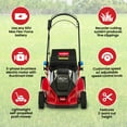 thumbnail image 2 of Toro Foldable 60-Volt 21-Inch Stripe Electric Self Propelled Lawn Mower, 2 of 12