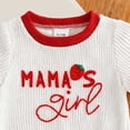 thumbnail image 5 of mgoYE Toddler Baby Girls Clothes SweetGirl Strawberry Short Sleeve Shirt Infant Cute Summer Outfits Kids Shorts Set(White,2-3 Years), 5 of 9