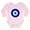 Petal Pink, variant on CafePress - Nazar Amulet Evil Eye Protection Body Suit - Long Sleeve Cotton Baby Bodysuit