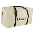thumbnail image 3 of Bolsa de Almacenamiento para Tiendas de Campaña Fabricada en Resistente Tela Oxford con Asa de Transporte, Accesorio para Actividades Al Aire Libre, C Beige Blanco S, 3 of 8