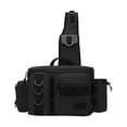 thumbnail image 1 of Bolsa de pesca tipo mochila para el pecho Talla L Negro, 1 of 9