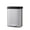 Stainless steel color, variant on GOCAPTAIN Trash Can Kitchen Trash Can with Lid, Metal Step-On Garbage Can for Kitchen – Rustproof, Soft Close Plastic Lid, Liner Rim & Rear Handle – Large Capacity Home Trash Bin,Black