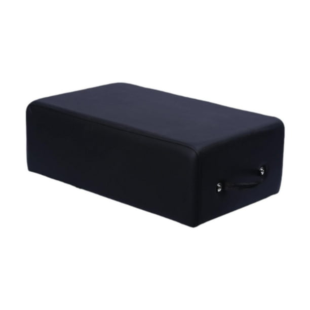 Caja de Pilates para Reformer Accesorio de Pilates para Ejercicios de Gimnasio Entrenamiento de Equilibrio Negro