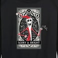 thumbnail image 3 of The Nightmare Before Christmas - Scary And Bright - Women's Lightweight French Terry Long Sleeve Shirt, 3 of 5