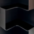 thumbnail image 3 of LiviNest Corner Bookshelf for Small Spaces: 5-Tier L-Shaped Display Shelf with LED Lights - Transform Wasted Corners into 0.5 sq ft Storage Hub for Home Office & Living Room, 3 of 5