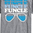 thumbnail image 3 of Instant Message - Funcle Shades - Men's Short Sleeve Graphic T-Shirt, 3 of 6