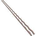 thumbnail image 6 of Ekena Millwork 94"H x 3/8"T Eastport Adjustable Wood Decorative Slat Wall Panel Kit, Walnut (contains 43 Slats + 1 Straight Edge Starter Slat), 6 of 16