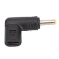 thumbnail image 2 of Adaptador USB Tipo C A 4,0x1,7 Mm, Adaptador Eficiente De 90 Grados, 100 W, PD E Mark, Chip Inteligente Tipo C Hembra A CC Para El Hogar, 2 of 7