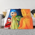 thumbnail image 4 of Lsque inside out 2 Print Flannel Throw Blanket, Ultra-soft Blanket for Bed, Couch, Car, Hypoallergenic Anti-pilling blanket-60"x50", 4 of 8