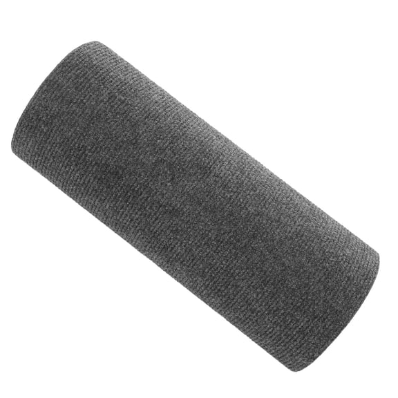 OULII Dark Grey Self Adhesive Carpet Roll Non Slip Peel and Stick for Home Living Spaces