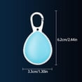 thumbnail image 2 of Pet Glow Pendant for Dog Collar, USB Rechargeable Safety Light for Night Walks, 3 Mode LED Beacon for Pets with Carabiner, 2 of 9