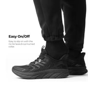 Men’s Slip-On Athletic Sneakers, Comfortable Breathable Walking, Running, and Cross-Training Shoes