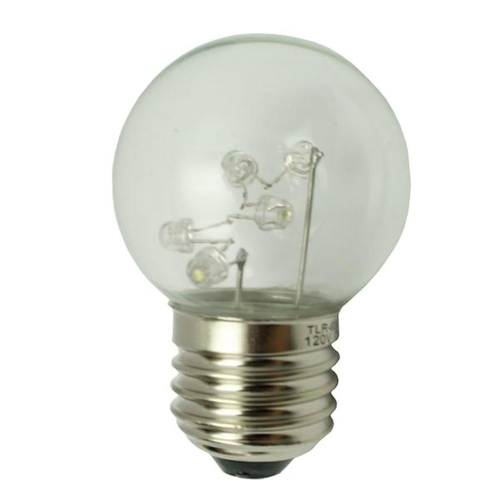 Woedend Induceren Menagerry Action Lighting 03165 - 203LEDBITM165 G16 5 Globe LED Light Bulb -  Walmart.com