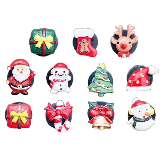Car Decoration Christmas Vent Christmas Tree Santa Car Vent Clips For Home Mascot Automotive Vent C