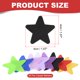 thumbnail image 2 of Uxcell Marcadores de Puntos de Alfombra de 1.6 Pulgadas 35Pcs Marcadores de Puntos de Estrella para Decoración de Aulas de Maestros, Negro, 2 of 6