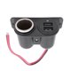thumbnail image 1 of Cargador de coche de 12 V/24 V, enchufe de encendedor de cigarrillos para coche, cargador de derivación, puertos USB duales Ndcxsfigh Accesorios para autos y motos, 1 of 6
