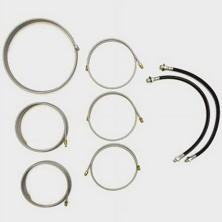 Redneck Trailers Boat Tandem Axle Brake Line Kit 9505 | Gray Steel (Kit)