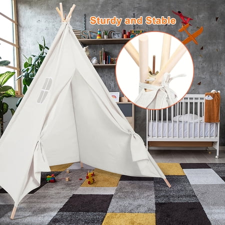 Teepee Tent for Kids Portable Children Play Tent Indoor Outdoor