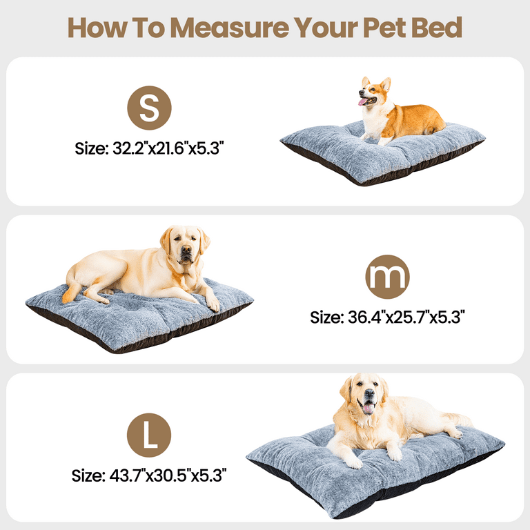 Stmoze Dog Beds for Large Dogs Washable, Dog Beds for Large Dogs